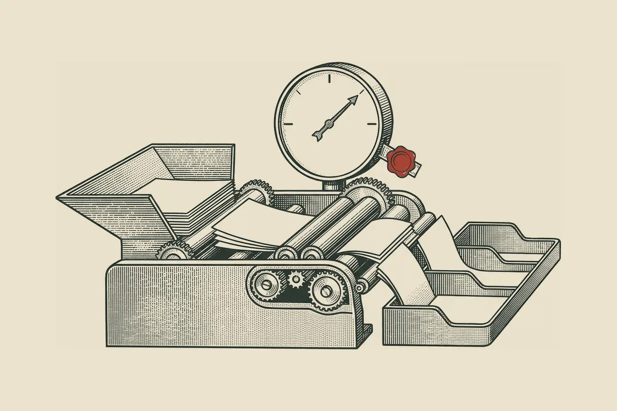 Engraved cover illustration: What Regulators Test in AI Underwriting