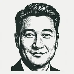 Engraved portrait of Simon Li